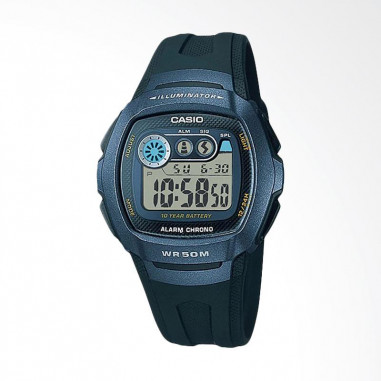 Casio General W-210-1BVDF Alarm Chrono WR 50M