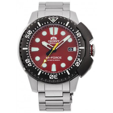 ORIENT INTERNATIONAL EDITION M FORCE AUTOMATIC 200M DIVERS RED RA-AC0L02R