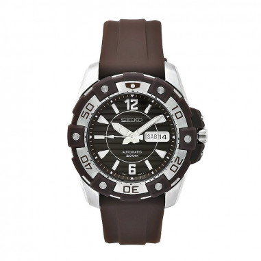 Seiko SKZ275 Automatic Divers Brown Silver Black