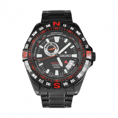 Seiko SSA113K1 Automatic Limited Edition Black Red