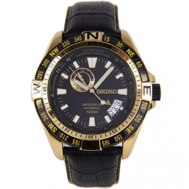 Seiko SSA190K1 Automatic Limited Neo Sport Black Gold