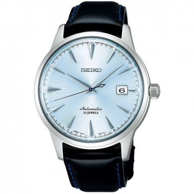 Seiko Automatic SARB065 Cocktail Time Sapphire Crystal Calfskin Leather
