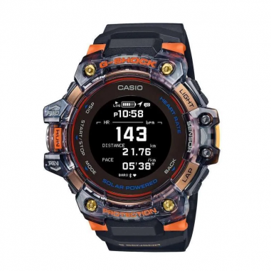 Casio G-Shock G-Squad Sporty 'Skeleton' With Heart Rate&GPS/Dual Charging System GBDH1000-1A4DR/GBD-H1000-1A4DR