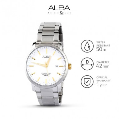 Alba PRESTIGE Quartz Stainless Steel AS9525 Men Watch