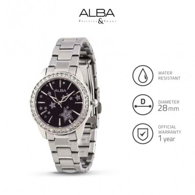 Alba Fashion Quartz Stainless Steel Axt817 Ladies Watch