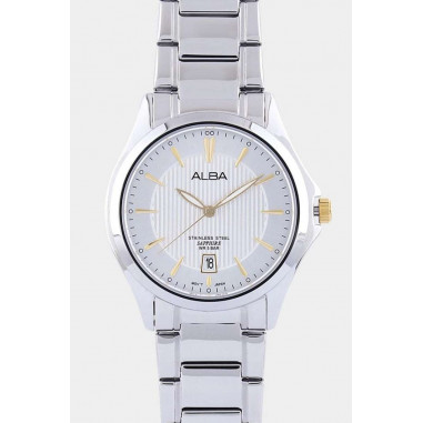 Alba Analog Stainless Steel As9955 Men Watch