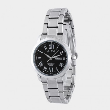 Alba Analog Stainless Steel An8009 Ladies Watch