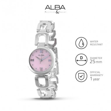 Alba FASHION Quartz Stainless Steel AQ6017 Ladies Watch