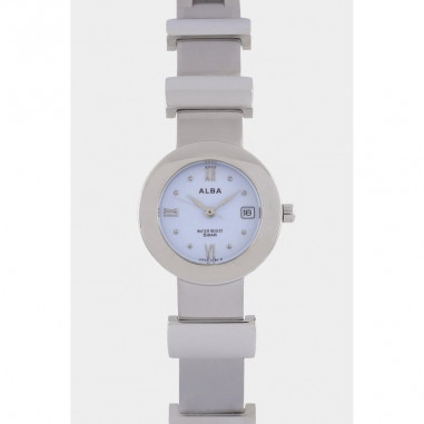 Alba Stainless Steel Quartz Alba AXTD93 Ladies Watch