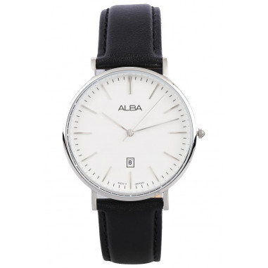 Alba Prestige Quartz Leather AG8H17X1 Men Watch