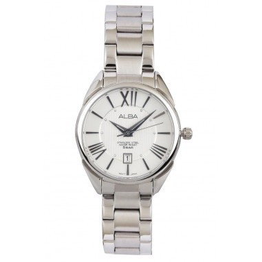 Alba Analog Stainless Steel Ah7H69X1 Ladies Watch