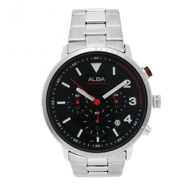 Alba Signa Quartz Stainless Steel AT3F45 Men Watch