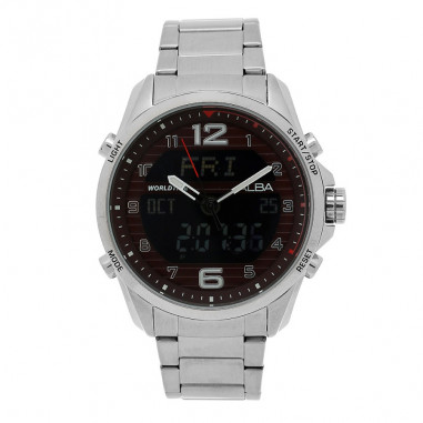 Alba Active Quartz Stainless Steel AZ4007 Men Watch