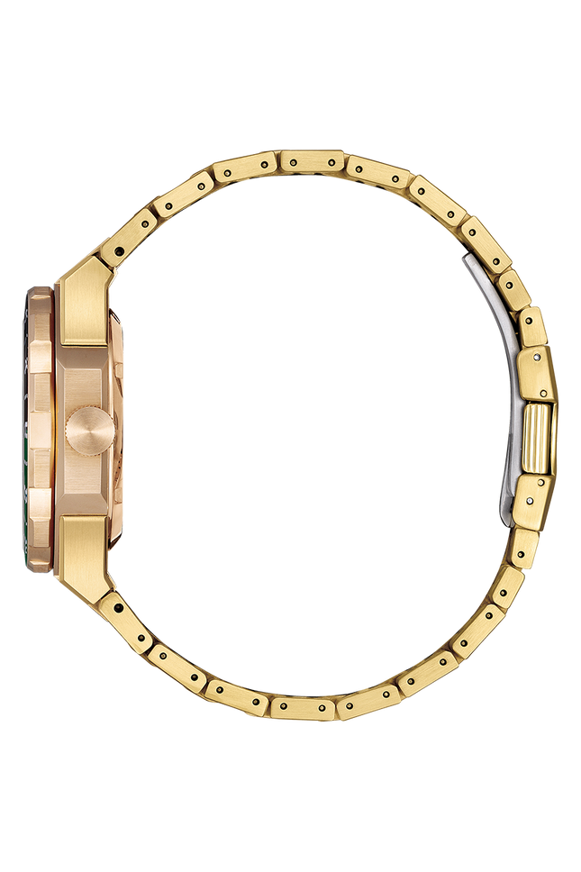Citizen Series8 NB6033-51E Automatic GMT Black Dial Gold Stainless Steel Strap