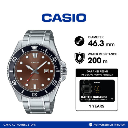 Casio Analog MDV-107D-5AVDF