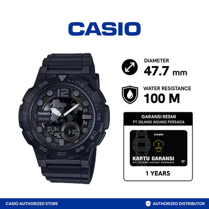 CASIO GENERAL AEQ-100W-1BVDF