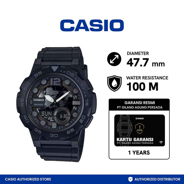 CASIO GENERAL AEQ-100W-1BVDF