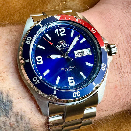 Orient MAKO Pepsi II FAA02009D Automatic Blue dial