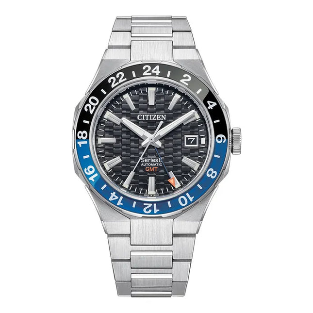 Citizen Series8 NB6031-56E Automatic GMT Batman Black Dial Stainless Steel Strap