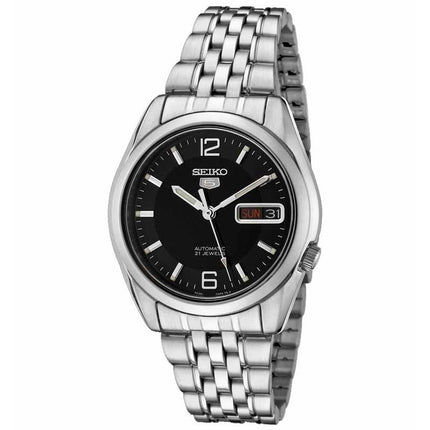 Seiko 5 Automatic SNK393K1 Silver Black