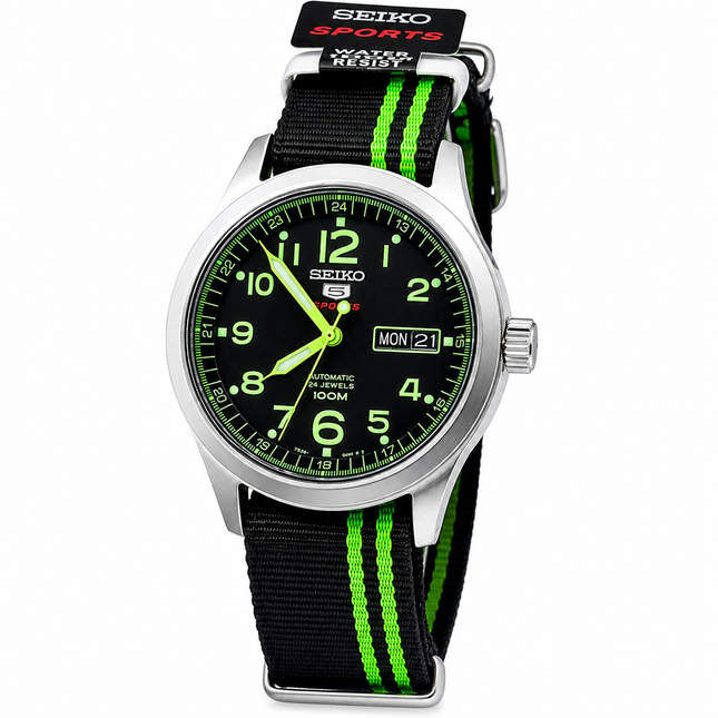Seiko 5 Sports Automatic SRP273K1 Military