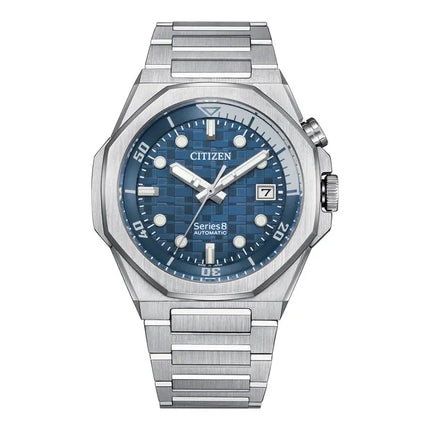 Citizen Series8 890 NB6060-58L Men Automatic Blue Dial Stainless Steel Strap