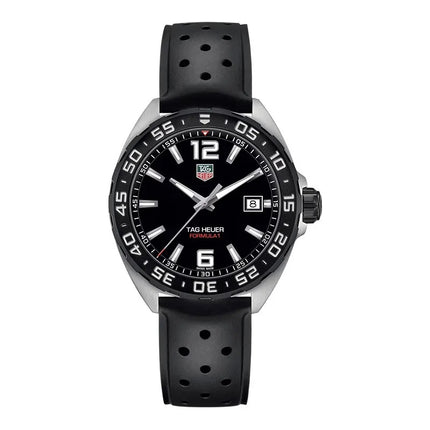 TAG Heuer Formula 1 WAZ1110.FT8023 Black Dial Black Rubber Strap