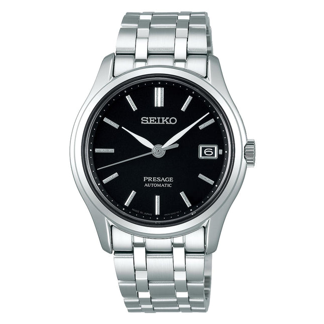 Seiko Presage SRPD99J1 Automatic Black Dial Stainless Steel Strap