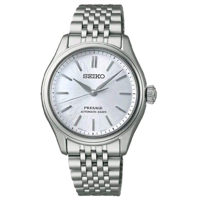 Seiko Presage SPB521J1 Classic Automatic Edo Silk Aijiro Light Blue Dial Stainless Steel Made in Japan