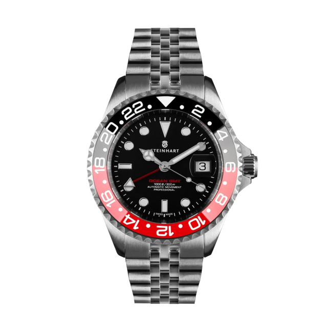 Steinhart Ocean 39 GMT Black Red Ceramic 2