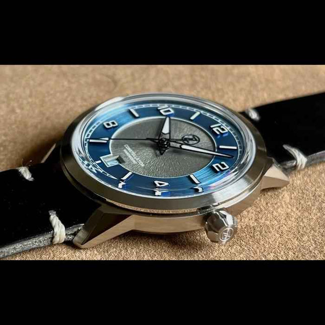 ZELOS COMET 39MM STEEL BLUE