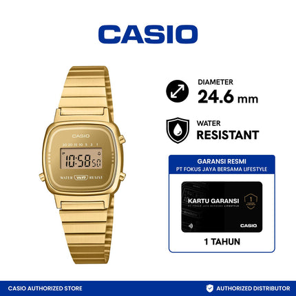 CASIO VINTAGE Jam Tangan LA670WEGS-9AEF Digital