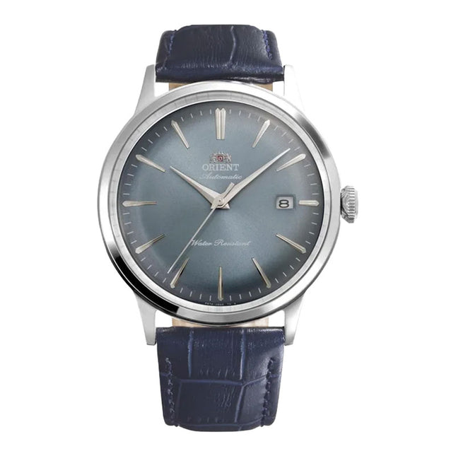 Orient Classic RA-AC0030L Bambino Automatic Light Blue Gradation Dial Blue Leather Strap
