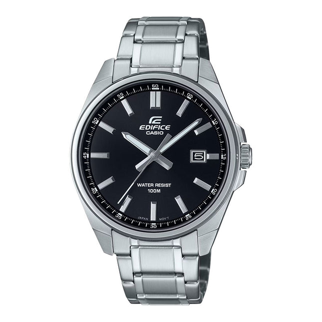 Casio Edifice EFV-150D-1AVUDF Black Dial Stainless Steel Band