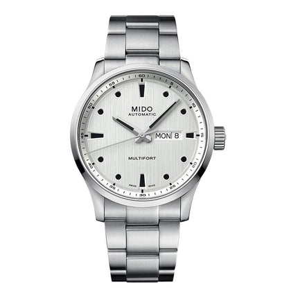 MIDO Multifort M M038.430.11.031.00 Automatic Silver Dial Stainless Steel Strap