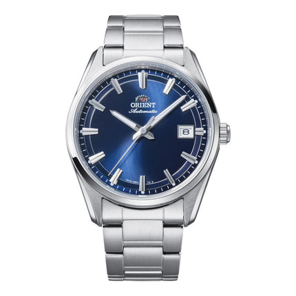 Orient Contemporary RA-AC0R02L Stretto Date Navy Blue Dial Stainless Steel Bracelet