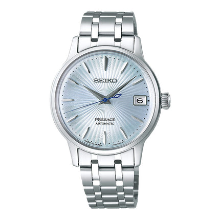 Seiko Presage SRP841J1 Sky Diving Automatic Light Blue Dial Stainless Steel Strap
