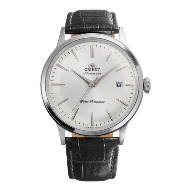 Orient Classic RA-AC0031S Bambino Automatic White Dial Black Leather Strap