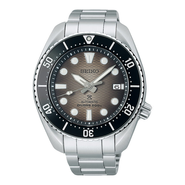 Seiko Prospex SPB323J1 King Sumo Automatic Divers 200M Grey Dial Stainless Steel Strap