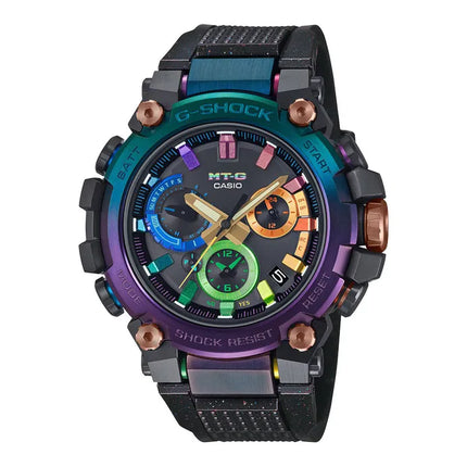 Casio G-Shock MT-G MTG-B3000DN-1ADR Diffuse Nebula Analog Dial Black Resin Band