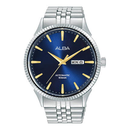 Alba Mechanical AL4237X1 Automatic Man Blue Dial Stainless Steel Strap