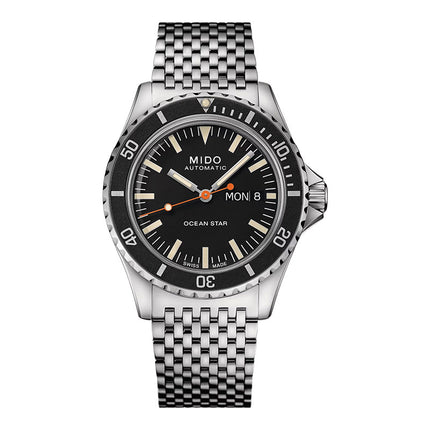 MIDO Ocean Star M026.830.11.051.00 Tribute 75th Anniversary Black Dial St. Steel SPECIAL EDITION