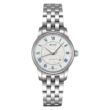 MIDO Baroncelli II M7600.4.21.1 Automatic Silver Dial Stainless Steel Strap
