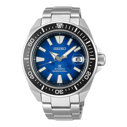 Seiko Prospex SRPE33K1 King Samurai Manta Ray Save The Ocean Stainless Steel Special Edition