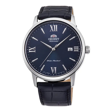 Orient Contemporary RA-AC0F11L Automatic Man Blue Navy Dial Blue Navy Leather Strap