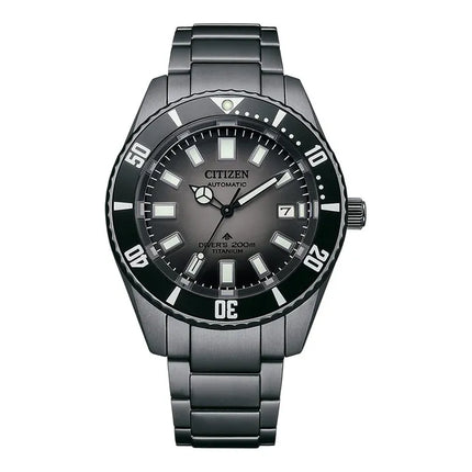 Citizen Promaster NB6025-59H Fujitsubo Automatic Super Titanium Grey Dial Gunmetal Titanium Strap