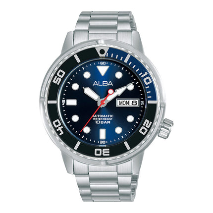 Alba Active AL4245X1 Automatic Man Batman Blue Dial Stainless Steel Strap