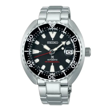 Seiko Prospex SBDY085 Mini Turtle Black Dial Stainless Steel Strap (JDM)