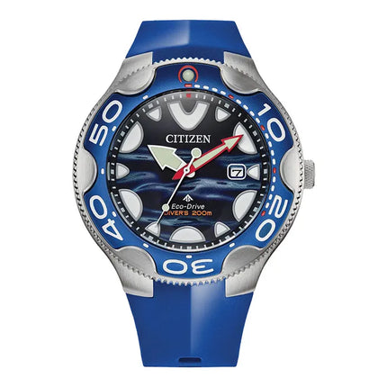Citizen Promaster BN0238-02L Orca Ocean Blue Dial Blue Rubber Strap