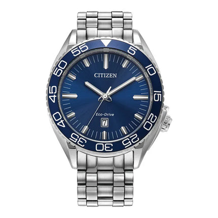 Citizen Eco Drive AW1770-53L Men Blue Dial Stainless Steel Strap